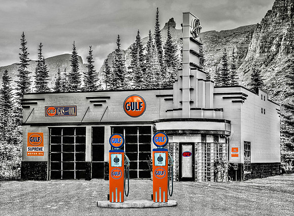 Gulf Oil Station